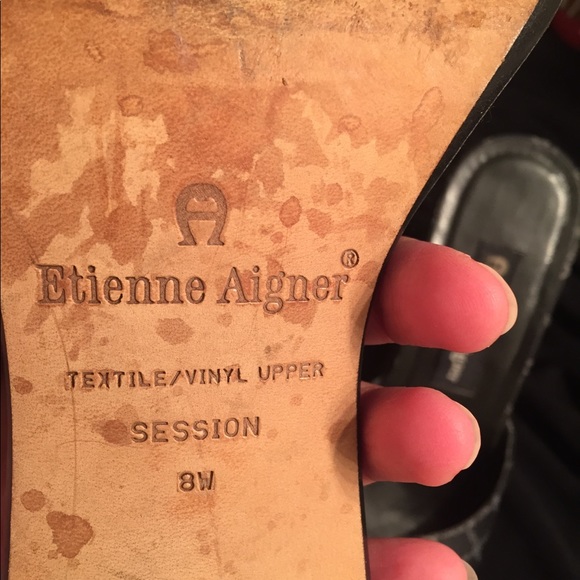 Etienne Aigner beautiful high heel sandals - Picture 5 of 6